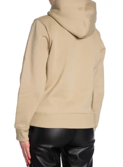 GANT SWEATER TONAL ARCHIVE SHIELD ZIP  CONCRETE BEIGE