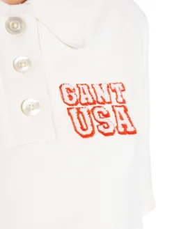 GANT TOP RELAXED TERRY SS POLO EGGSHELL