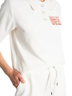GANT TOP RELAXED TERRY SS POLO EGGSHELL