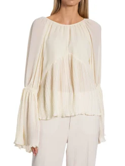 GESTUZ BLOUSE CELESTE LS ETHEREAL GREEN