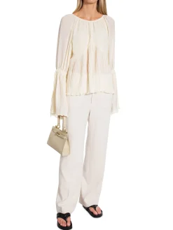 GESTUZ BLOUSE CELESTE LS ETHEREAL GREEN