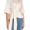 GESTUZ BLOUSE HARPER KNOT AFTERGLOW