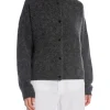 GESTUZ CARDIGAN ALPHA CARCOAL MELANGE