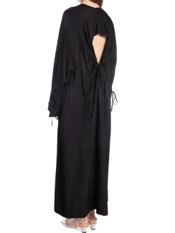 GESTUZ DRESS AICA LONG BLACK