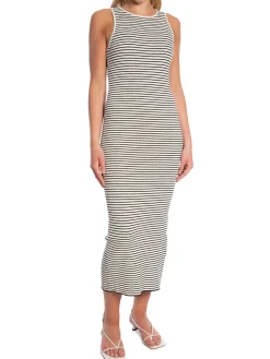 GESTUZ DRESS STINA AFTERGLOW/BLACK