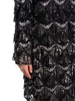 GESTUZ DRESS YASNA SHORT DRESS BLACK