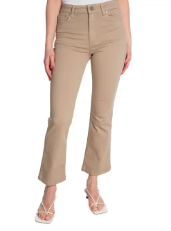 GESTUZ JEANS EMILINDA 7/8 TWILL FLARED PURE CASHMERE