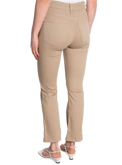 GESTUZ JEANS EMILINDA 7/8 TWILL FLARED PURE CASHMERE