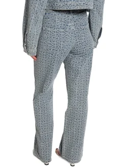 GESTUZ JEANS NILA MW WIDE ICE BLUE