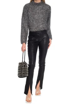 GESTUZ SKINNY JEANS FAYE HW BLACK