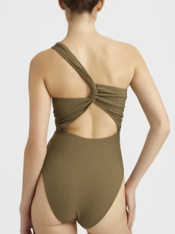 GESTUZ SWIMSUIT MILO STONE GRAY