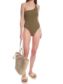 GESTUZ SWIMSUIT MILO STONE GRAY