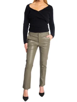 GESTUZ TOP ALPHA OFF SHOULDER BLACK