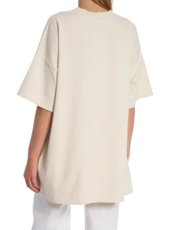 GESTUZ TOP OVERSIZED TEE BIRCH