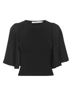 GESTUZ TOP PAMA BLACK