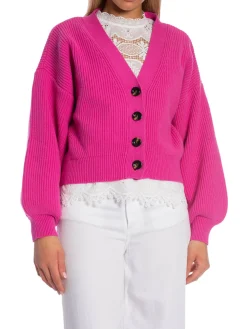 GESTUZ CARDIGAN EMBLA PHLOX PINK