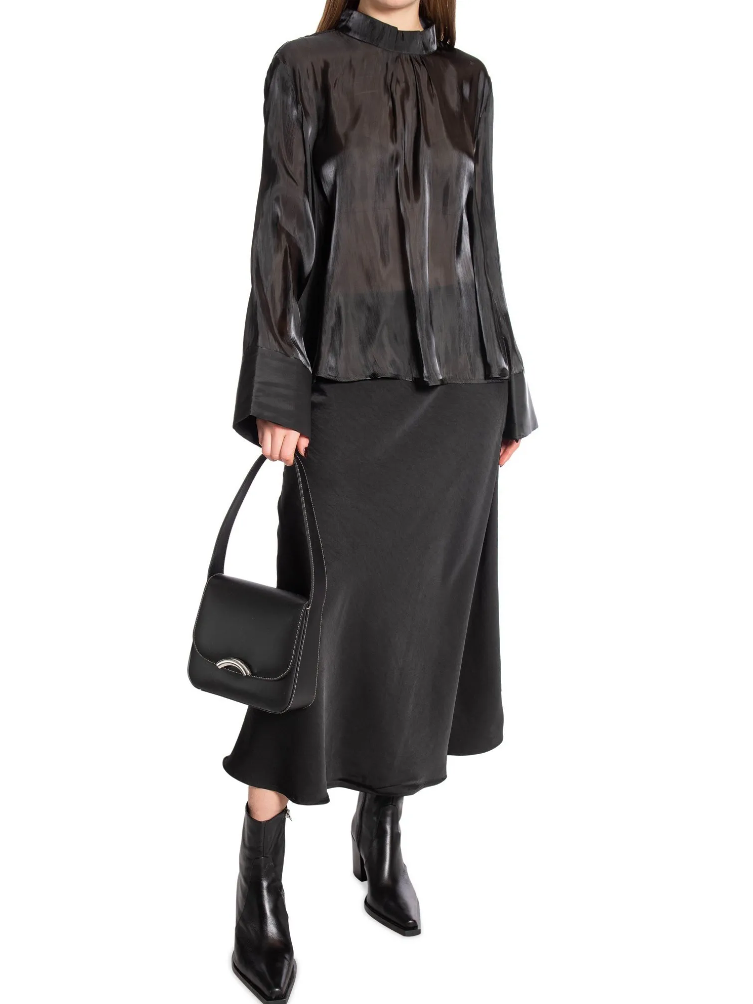 GETUZ BLOUSE YALIA BLOUSE BLACK