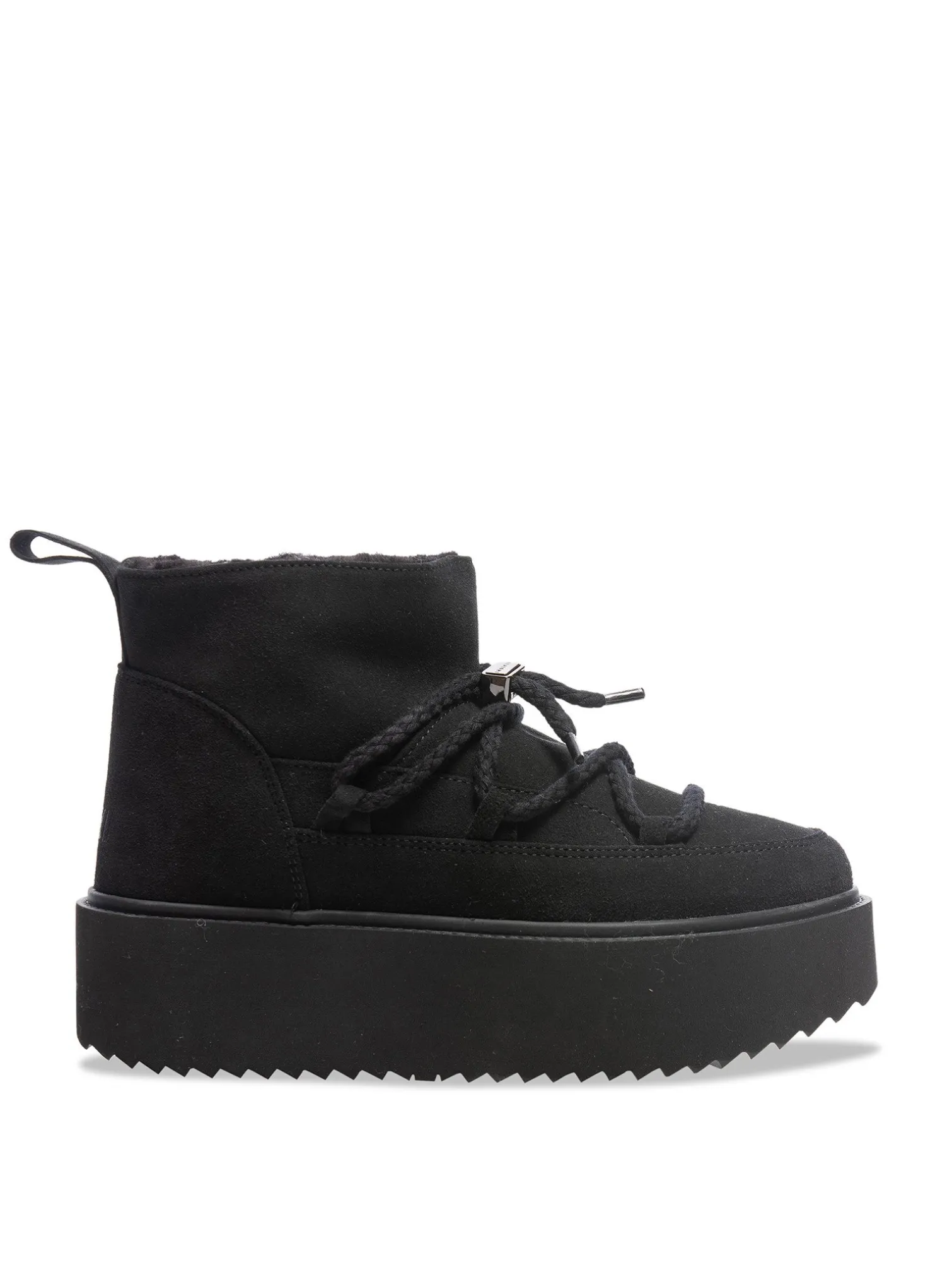 INUIKII BOOTS CLASSIC LOW PLATFORM BLACK