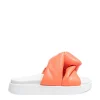 INUIKII SANDAL SOFT CROSSED CORAL