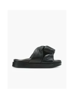 INUIKII SANDAL SOFT CROSSED BLACK