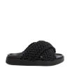 INUIKII SANDAL WOVEN BLACK