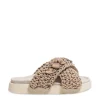 INUIKII SANDAL WOVEN STONES TAUPE