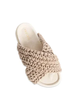 INUIKII SANDAL WOVEN TAUPE