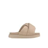 INUIKKI SANDAL SOFT CROSSED SLIPPER BEIGE