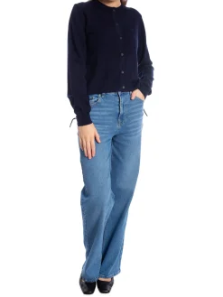 J.LINDEBERG CARDIGAN THALIA KNITTED JL NAVY