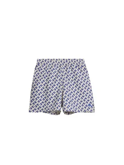 J.LINDEBERG SHORTS DIANA PRINTED TOUR GEO MOONBEAM M