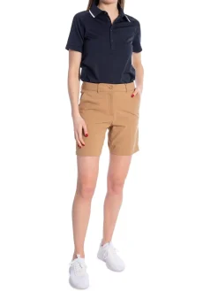 J.LINDEBERG SHORTS GWEN LONG TIGERS EYE