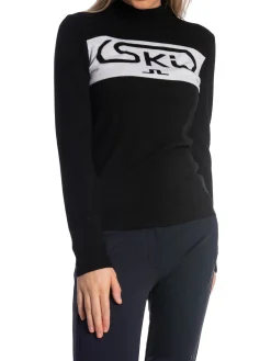 J.LINDEBERG SWEATER KELBY KNITTED SWEATER BLACK