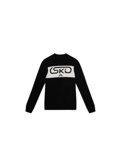 J.LINDEBERG SWEATER KELBY KNITTED SWEATER BLACK