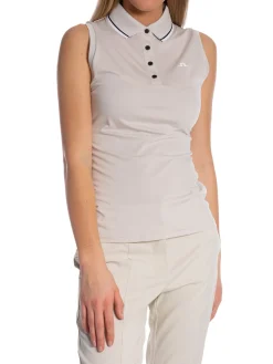 J.LINDEBERG TOP SWING SLEEVELESS MOONBEAM