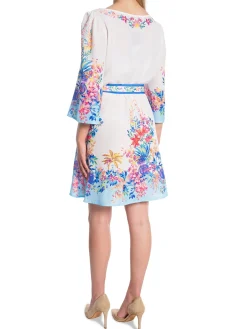 JUS DE POM DRESS BLEU BLUE