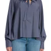 KAREN BY SIMONSEN BLOUSE TALIA GRISAILLE