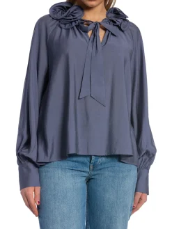 KAREN BY SIMONSEN BLOUSE TALIA GRISAILLE