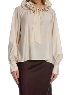 KAREN BY SIMONSEN BLOUSE TALIA EGRET