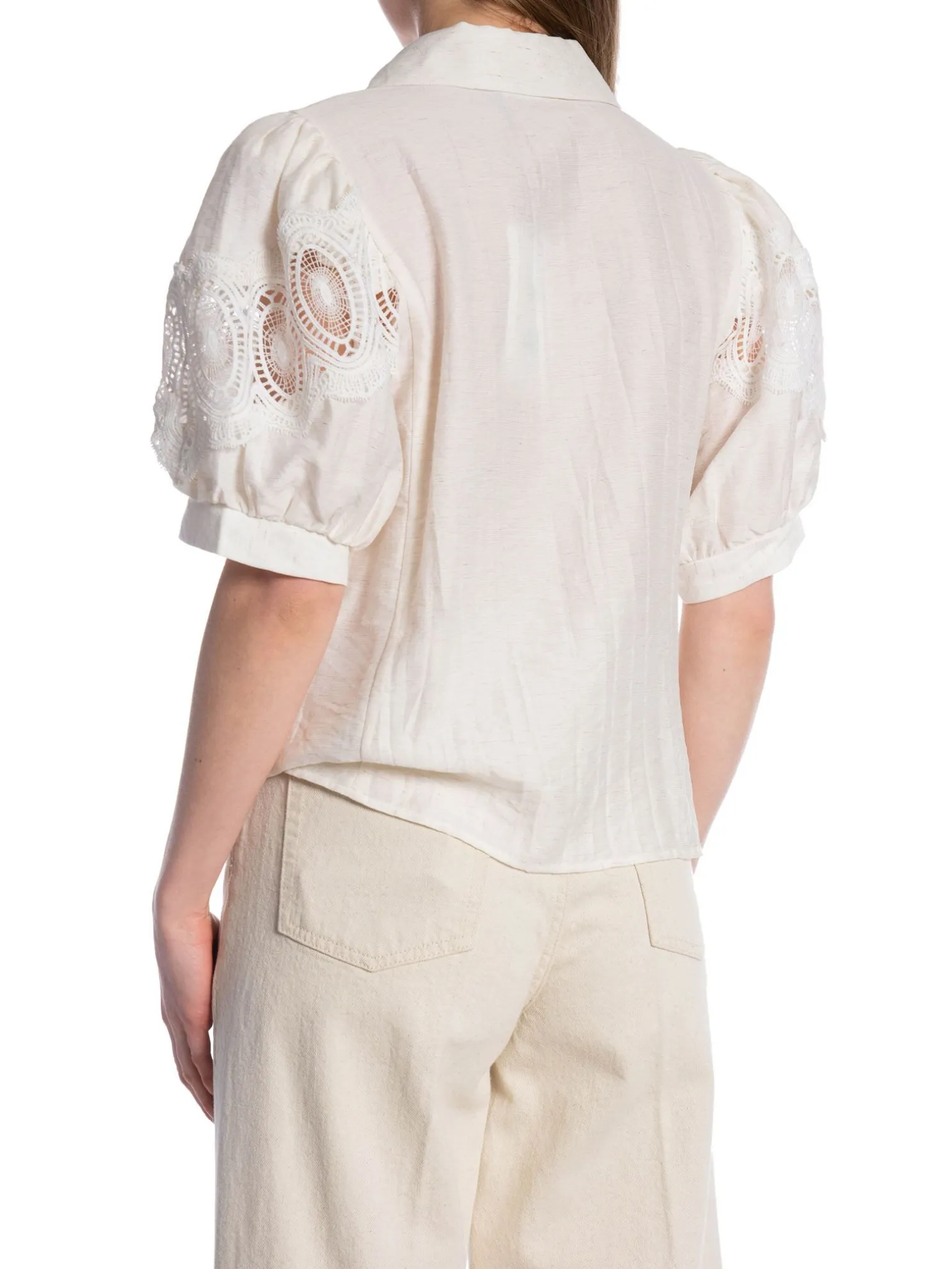 KAREN BY SIMONSEN BLOUSE URITH FROSTY EGRET