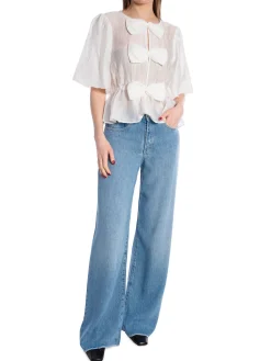 KAREN BY SIMONSEN BLOUSE UMAMI BRIGHT WHITE