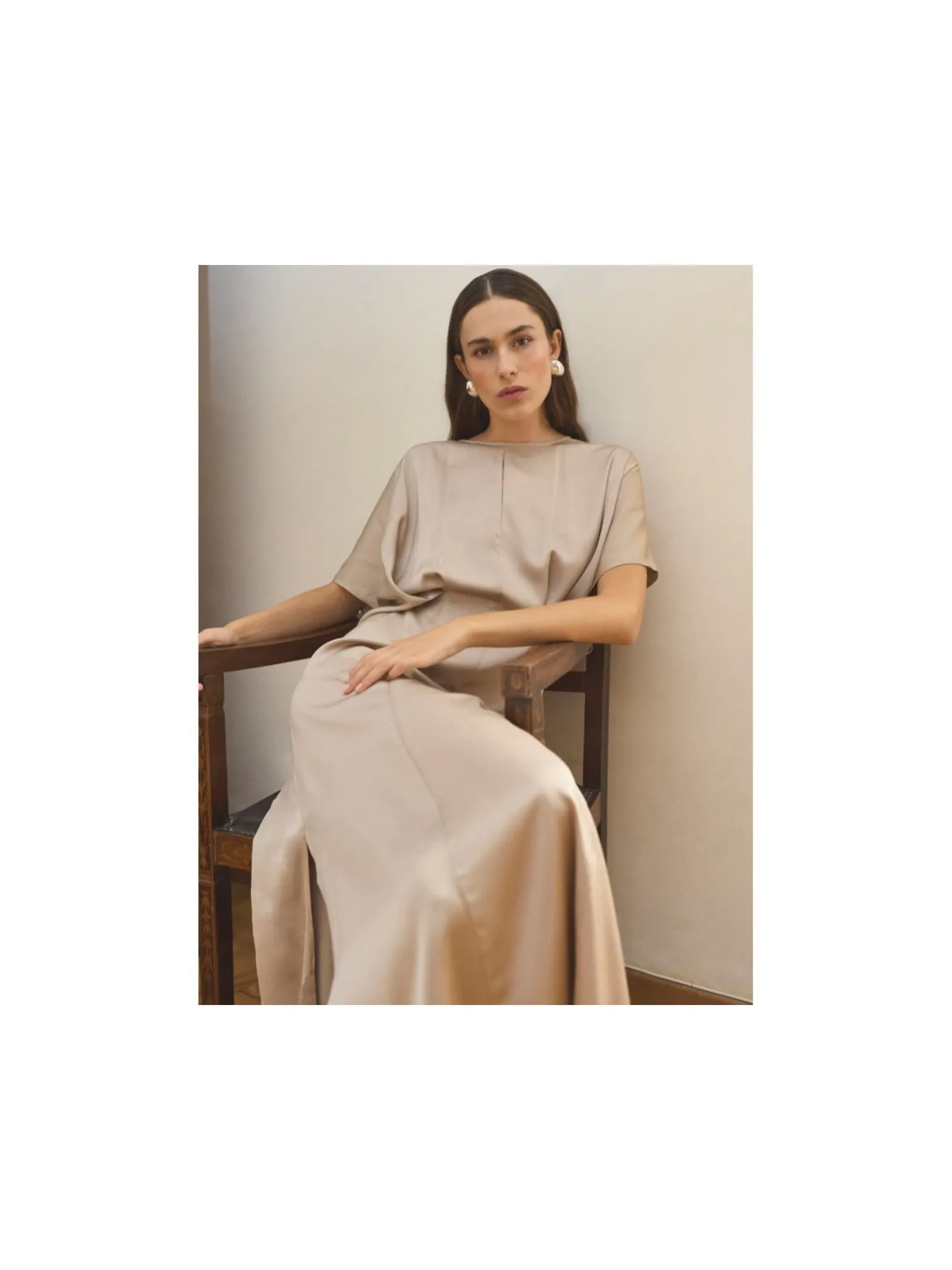 KAREN BY SIMONSEN DRESS THORUN OLINE SIMPLY TAUPE