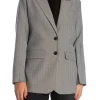 LEVETE ROOM BLAZER INFINITY 1 TAUPE GRAY CO