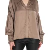 LEVETE ROOM BLOUSE ESTEL WALNUT