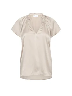 LEVETE ROOM BLOUSE HERA SILVER CLOUD