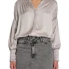LEVETE ROOM BLOUSE LR ESTEL ICEY GREY