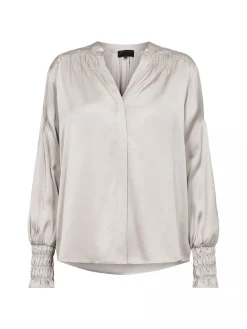 LEVETE ROOM BLOUSE LR ESTEL ICEY GREY