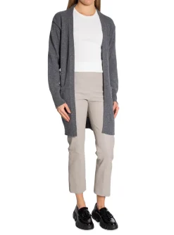 LEVETE ROOM CARDIGAN WINNI 1 DARK GREY MEL