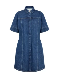 LEVETE ROOM DRESS KOSA 5 VINTAGE BLUE