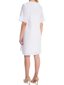 LEVETE ROOM DRESS SADDIE WHITE