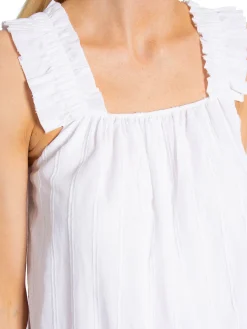 LEVETE ROOM DRESS SAM WHITE